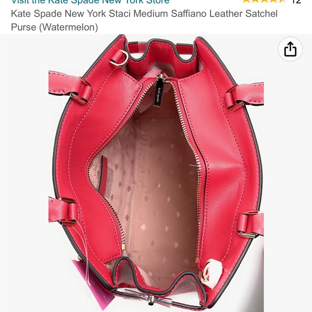 🎊Host Pick🎉New Authentic Kate Spade Satchel - Picture 4 of 6